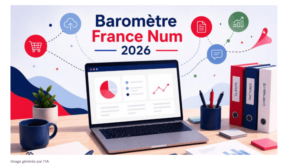 Baromètre France Num 2026 - Capture d'écran du site