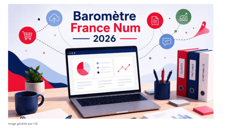 Baromètre France Num 2026 - Capture d'écran du site